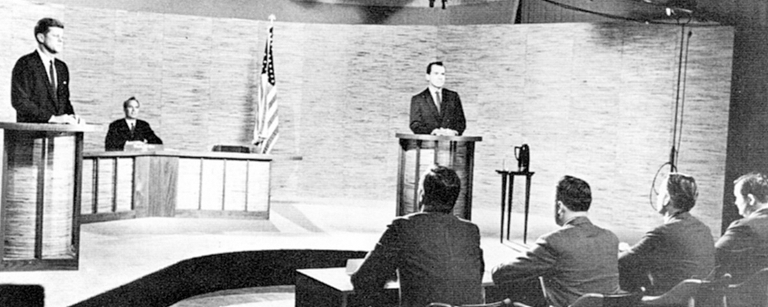 1960 Kennedy-Nixon Debate (Source: Wikimedia Commons)