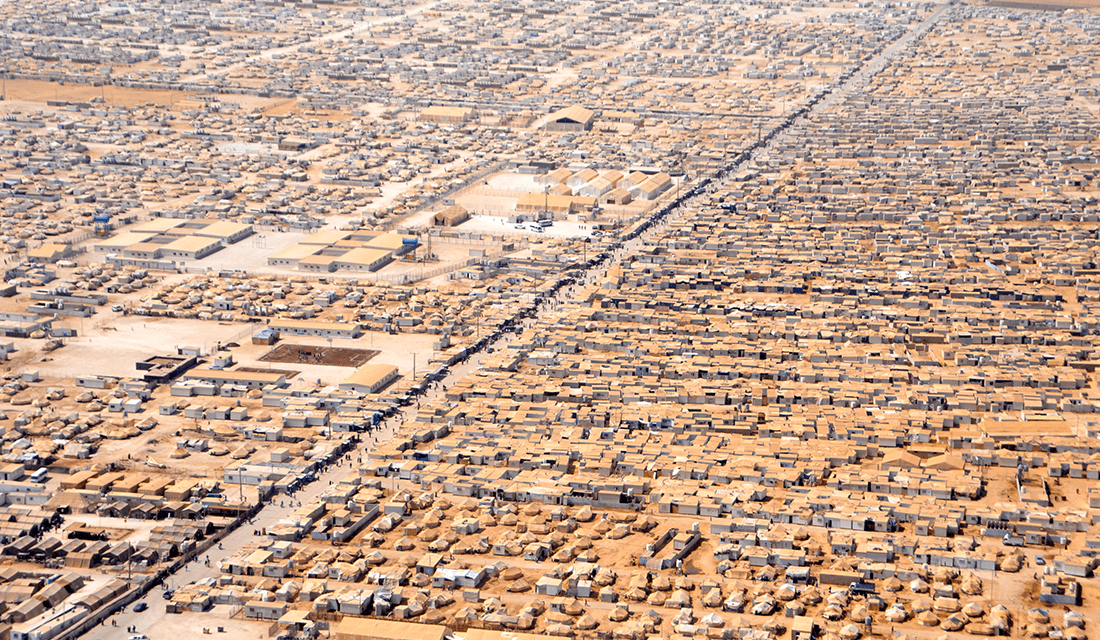 Za'atri Refugee Camp (Source: U.S. Department of State/Wikimedia Commons)