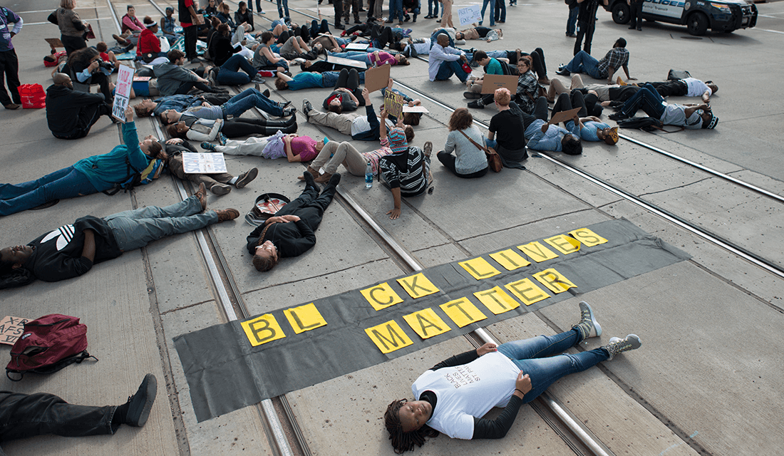 Black Lives Matter protest (Source: Fibonacci Blue/Wikimedia Commons)