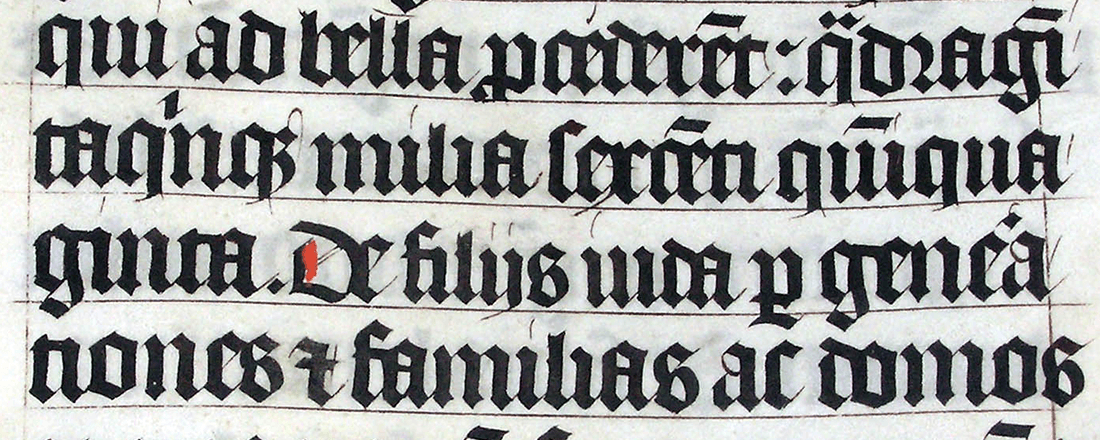 1407 Latin Malmesbury Bible (Source: Wikimedia Commons)