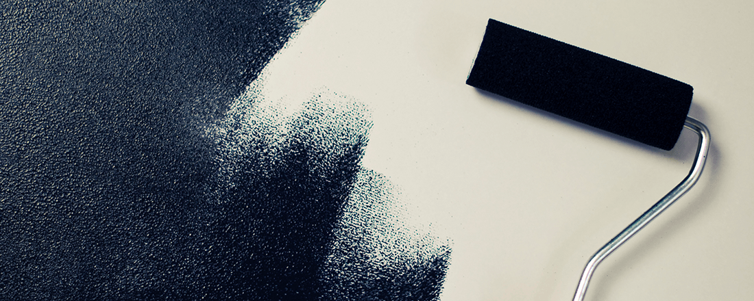 Black and White Paint