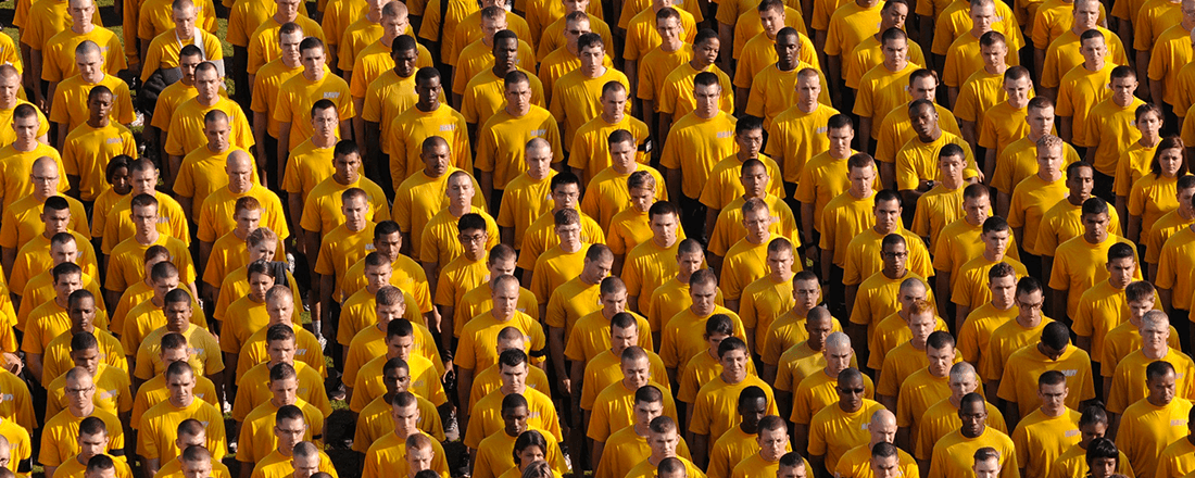People in Yellow Shirts