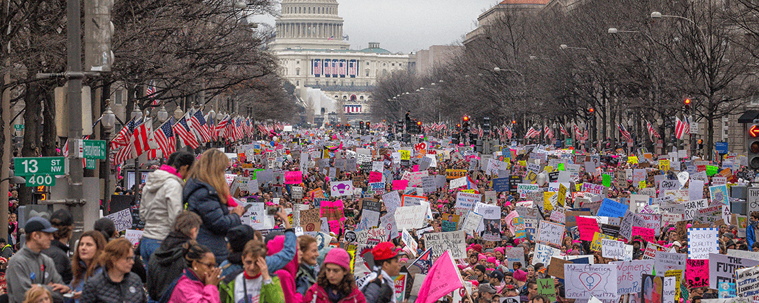 Women's March on Washington (Source: Mobilus in Mobili/Wikimedia Commons)