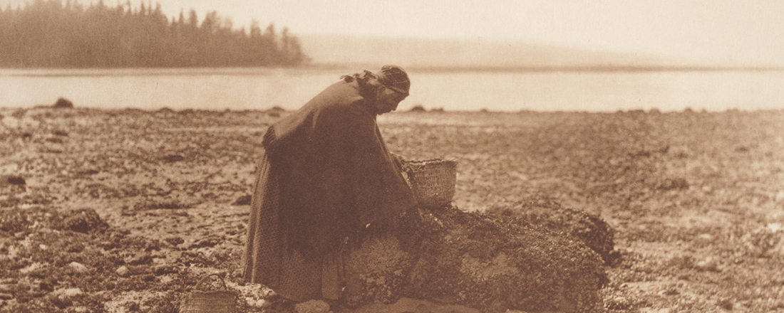 Mussel Gatherer (Source: Smithsonian Institution/Flickr)