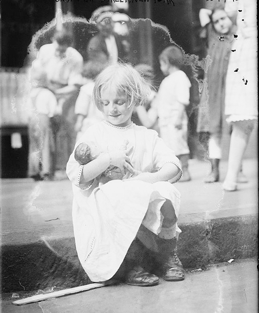 Child with Baby Doll (Source: Library of Congress/Flickr)