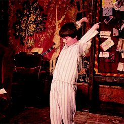 Harry and the Invisibility Cloak (Source: Giphy)