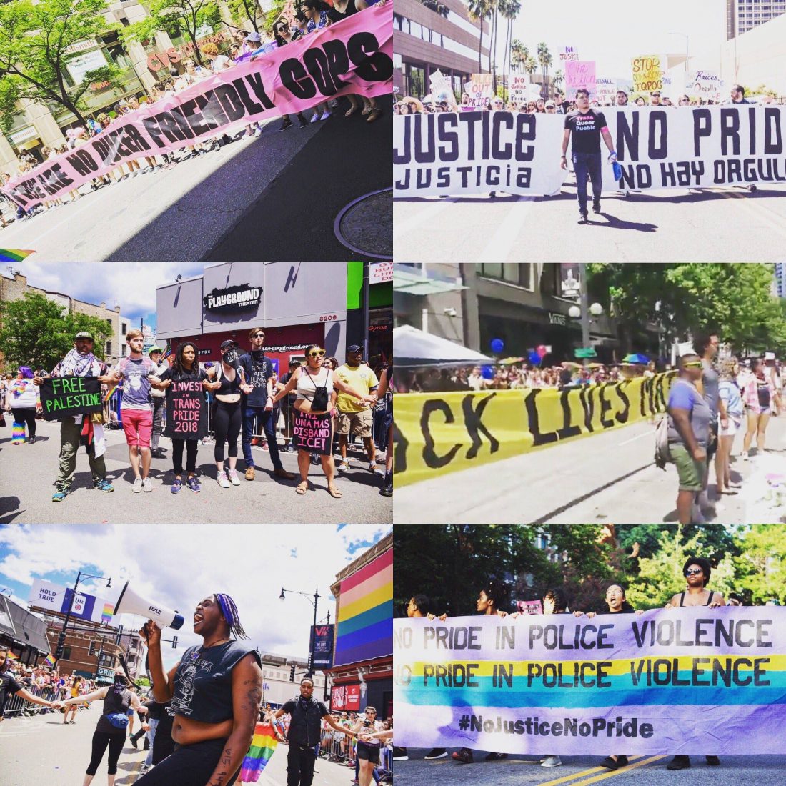 No Justice No Pride Photos (Source: No Justice No Pride/Facebook)