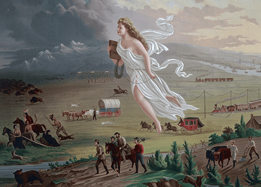 "American Progress" (1872) by John Gast (Source: Wikipedia)