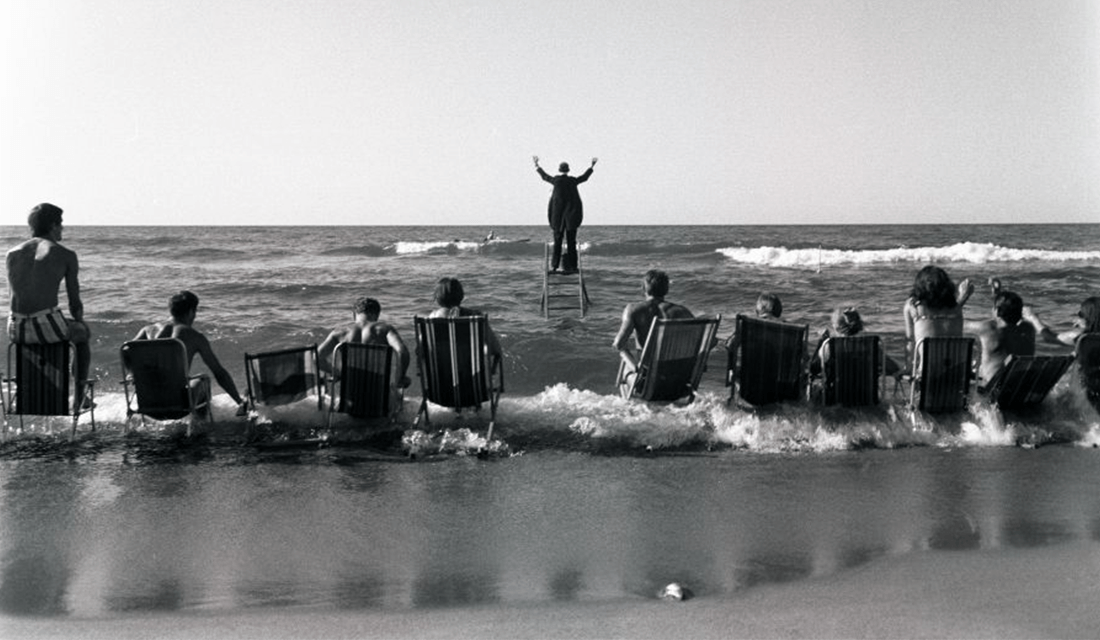 "The Sea Concert (The Panoramic Sea Happening)," 1967 by Eustachy Kossakowski (Source: Anka Ptaszkowska/Culture.PL)