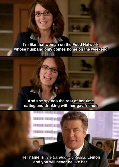 Liz Lemon Ina Garten Meme (Source: Pinterest)