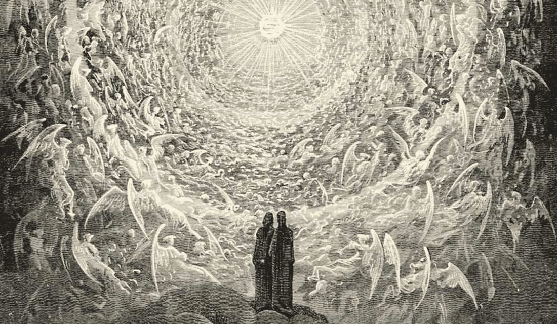 Gustave Dore's "The Empyrean Heaven," from Canto XXXI in "Paradiso" by Dante (Source: Wikimedia Commons)