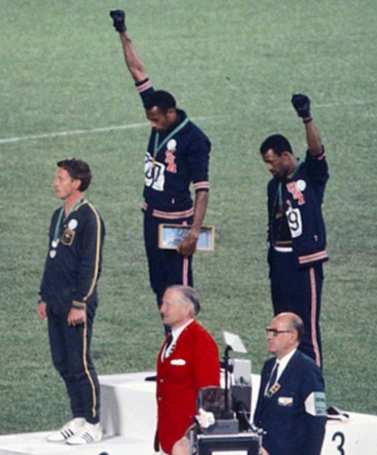 1968 Summer Olympics Black Power Salute (Source: Wikipedia)