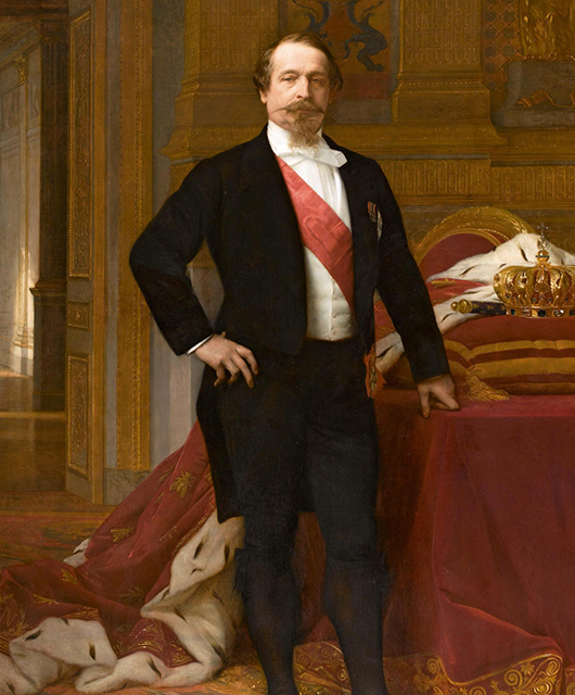 A c. 1865 oil painting of Louis Napoleon, titled "Napoleon III" by Alexandre Cabanel (Source: Wikimedia Commons)