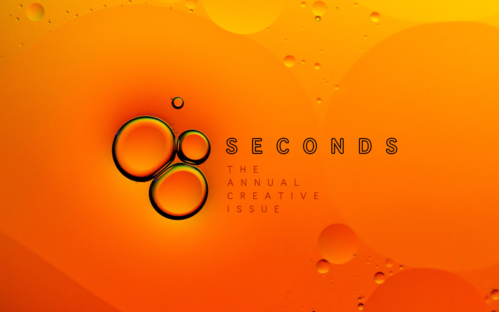 Issue.39: Seconds: The Annual Creative Issue