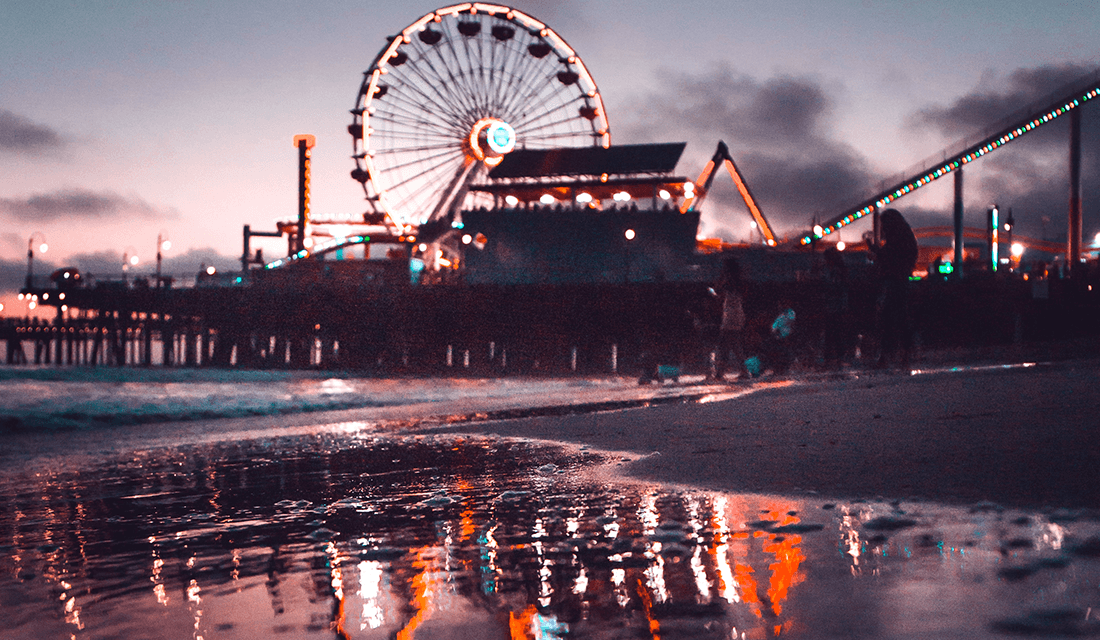 Santa Monica Pier Dirty